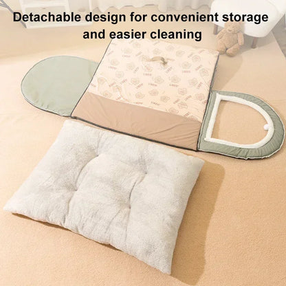 Removable Pet Dog Bed Cozy Pet Nest for Small Medium Dogs Cats Winter Warm Dog Sleeping Bed Comfortable Pet House Pet Supplies