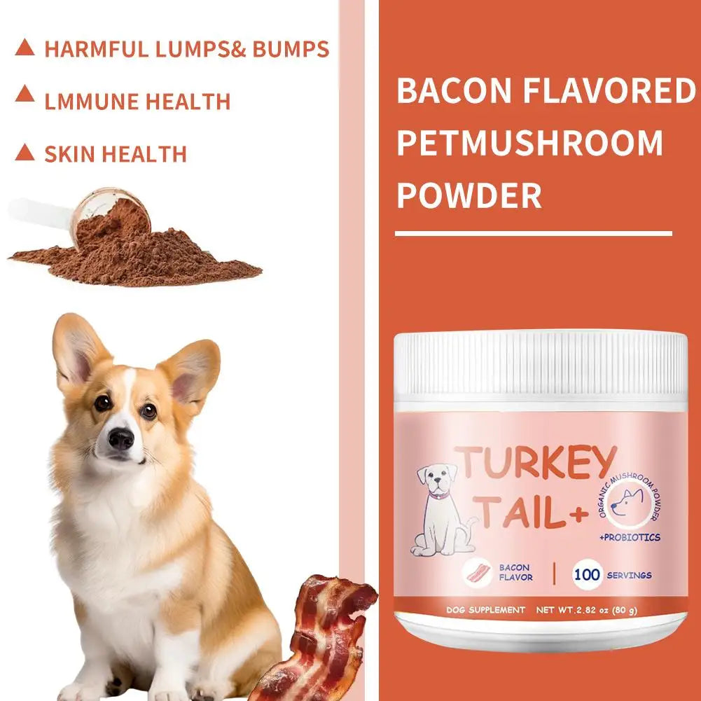 New 80g Dog Digestive Support Improved Digestion Supplement Natural Support Nutrition For Puppy Dog Intestinal Flora Regulation