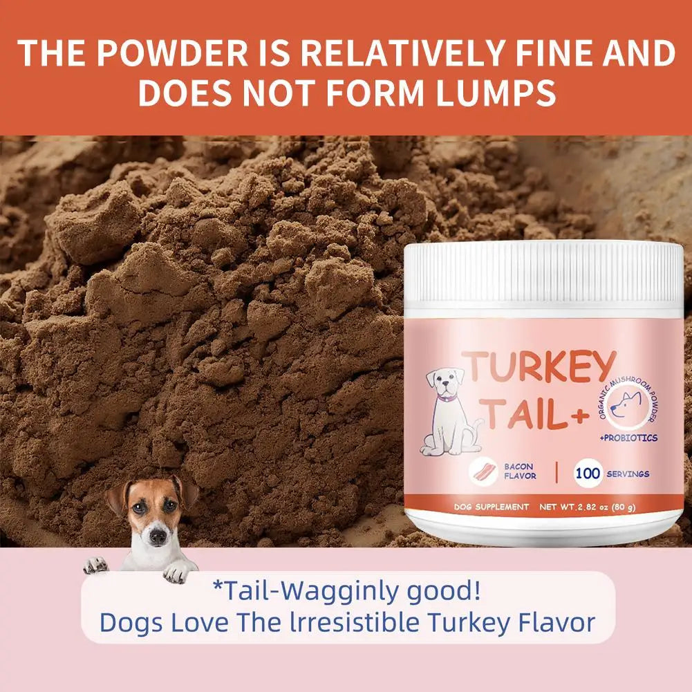 New 80g Dog Digestive Support Improved Digestion Supplement Natural Support Nutrition For Puppy Dog Intestinal Flora Regulation