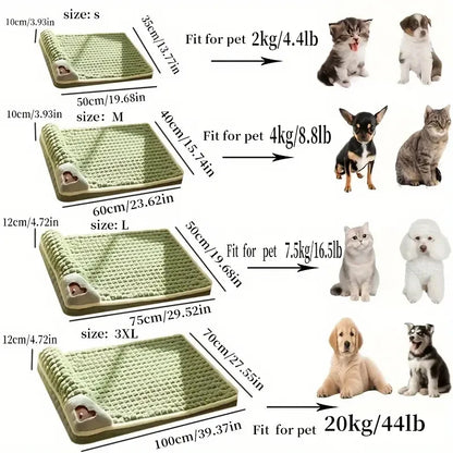 Cross-Border New Arrival Sleeping Dog Mat Winter Warm Removable Washable Kennel Mattress Pet Supplies Large Dog Dog Bed
