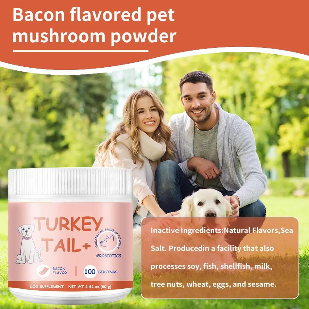 New 80g Dog Digestive Support Improved Digestion Supplement Natural Support Nutrition For Puppy Dog Intestinal Flora Regulation