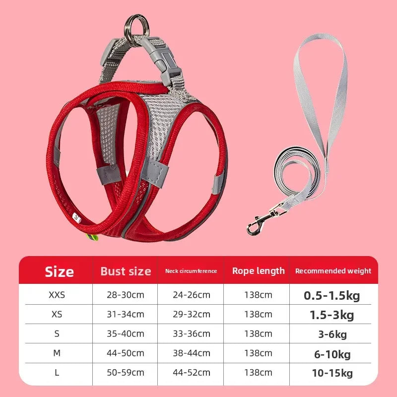 Harness for a Dog Harness Guard Harnesses for Dogs Pet Puppy Big the Small Breed Medium Anatomical Large Breeds Goods Product