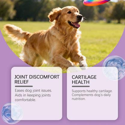 Pet Dog Joint Care Soft Chews-Nourishing Formula Supports Cartilage Relieves Discomfort Supplements Nutrition Promotes Movement